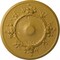 Ekena Millwork Flower Ceiling Medallion (Fits Canopies up to 3 7/8"), Hand-Painted Iridescent Gold, 27"OD x 1 1/8"P CM27FLIGS - alternate 1